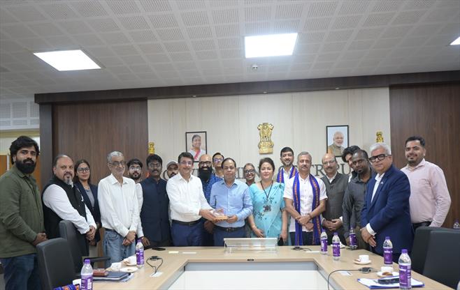 Meeting with Chief Secretary, Tripura